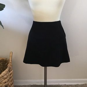 Brandy Melville Suede Mini Skirt